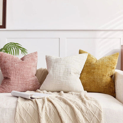 Chenille Cushion Cover | Decorative Sofa Cushion Cover