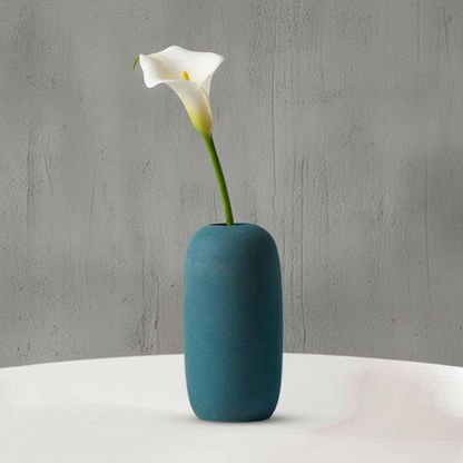 Colorful Ceramic Flower Vase | Modern Tabletop Decor