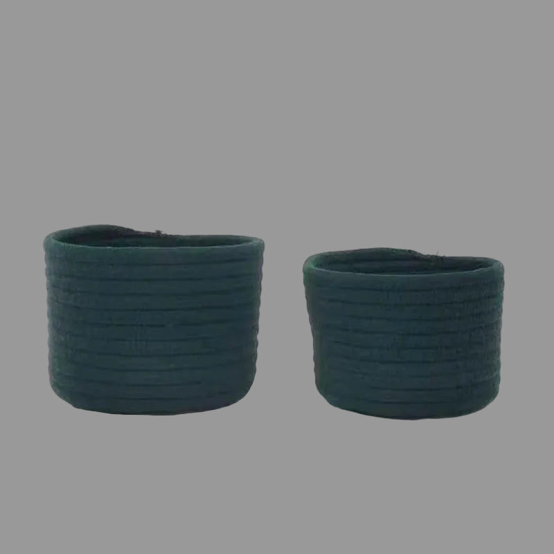 Cotton Rope Storage Basket | Eco-Friendly Organizer for Toys